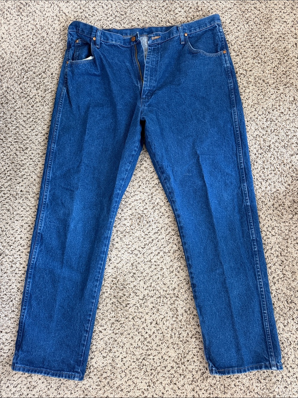 Wrangler® Cowboy Cut® Original Fit Jean 100% Cotton Indigo Color